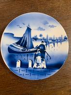 Retro delfts blauw bord, Antiek en Kunst, Antiek | Wandborden en Tegels, Ophalen of Verzenden