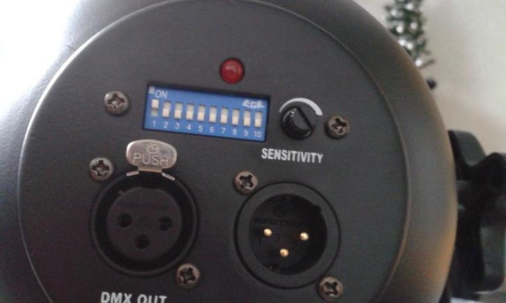 Showtec led par 56 short, Muziek en Instrumenten, Licht en Laser, Zo goed als nieuw, Licht, Geluidgestuurd, Kleur, Stroboscoopeffect