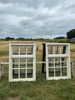 Authentieke boerderij ramen, Doe-het-zelf en Verbouw, Gebruikt, Raamkozijn, 150 tot 225 cm, Inclusief glas