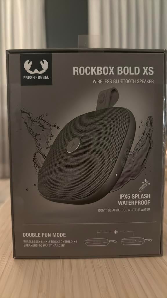 Fresh 'n Rebel Rockbox Bold XS - Nieuw in doos! Waterproof, Ophalen of Verzenden, Nieuw, Overige typen, Overige merken