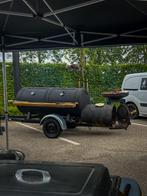 Grote smoker trailer bbq, Ophalen, Gebruikt, Met accessoires