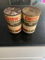 Castrol Transmissie Olie Blikken, oldtimer, Ophalen of Verzenden, Nieuw