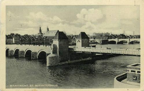 (388-499-023) Maastricht  St Servatiusbrug, Verzamelen, Ansichtkaarten | Nederland, Limburg, Verzenden
