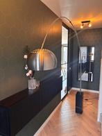 Booglamp staande lamp, Ophalen, Zo goed als nieuw, Metaal, 200 cm of meer