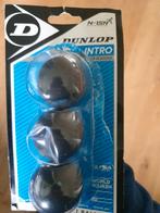 Squash ballen dunlop intro beginner blauwe stip als nieuw, Sport en Fitness, Squash, Toebehoren, Ophalen of Verzenden, Zo goed als nieuw