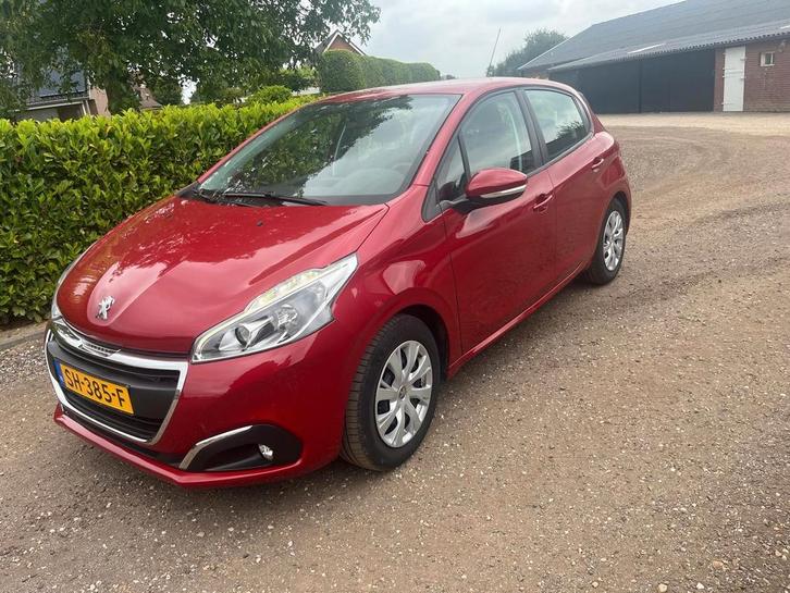 Peugeot 208 1.2 VTI 60KW/82PK 5-D 2018 Rood, Auto's, Peugeot, Particulier, Benzine, B, Hatchback, Handgeschakeld, Origineel Nederlands