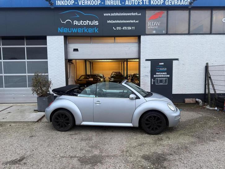 Volkswagen New Beetle Cabriolet 1.4 Highline-Cabrio-met Airc, Auto's, Volkswagen, Bedrijf, Te koop, Beetle (Kever), ABS, Airbags