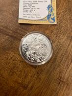 Slavic Bestiary 2022 cameroon 2 oz zilveren munt met certi, Ophalen of Verzenden, Zilver