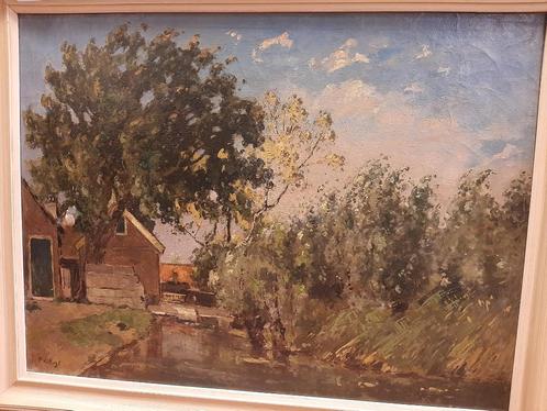 Groot schilderij Pieter de Regt, Antiek en Kunst, Kunst | Schilderijen | Klassiek, Ophalen