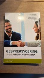 Gespreksvoering in de juridische praktijk, Boeken, Verzenden, Zo goed als nieuw, Sociale wetenschap