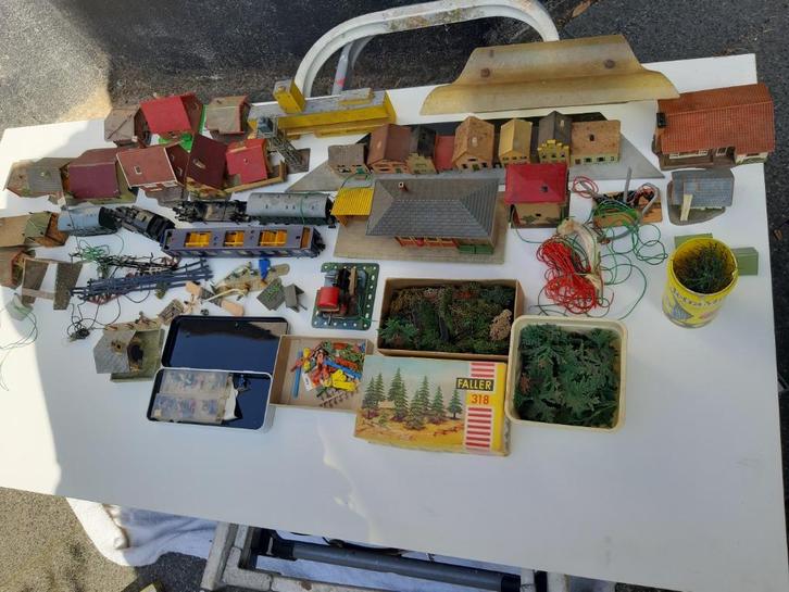 Faller modetreinen set compleet,, Hobby en Vrije tijd, Modeltreinen | H0, Gebruikt, Overige typen, Gelijkstroom, Overige merken