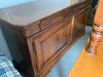 Dressoir en salontafel in notenhout, Ophalen, Zo goed als nieuw, 25 tot 50 cm