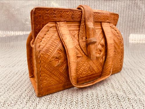 Voor de verzamelaar | Leren handtas | Jaren ’50 tot ‘60, Antiek en Kunst, Antiek | Kleding en Accessoires, Dames, Ophalen