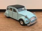 1:32 Welly Citroën 2cv egaal lichtblauw, Hobby en Vrije tijd, Modelauto's | 1:32, Ophalen of Verzenden, Zo goed als nieuw, Auto