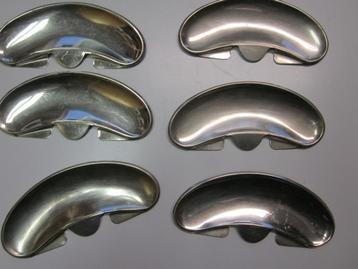 Te Koop: Een set van 6 visgraatschaaltjes, ZGAN.  beschikbaar voor biedingen