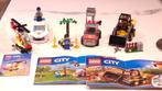 Lego City Set: Helikopter, Politieauto, Brandweer, Buldozer, Ophalen of Verzenden, Gebruikt, Complete set, Lego