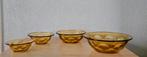 Glaswerk amberkleurig, Ophalen of Verzenden