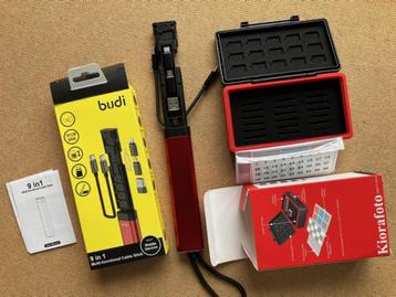 Budi 9 multifunctionele kaartlezer en opbergstick  beschikbaar voor biedingen