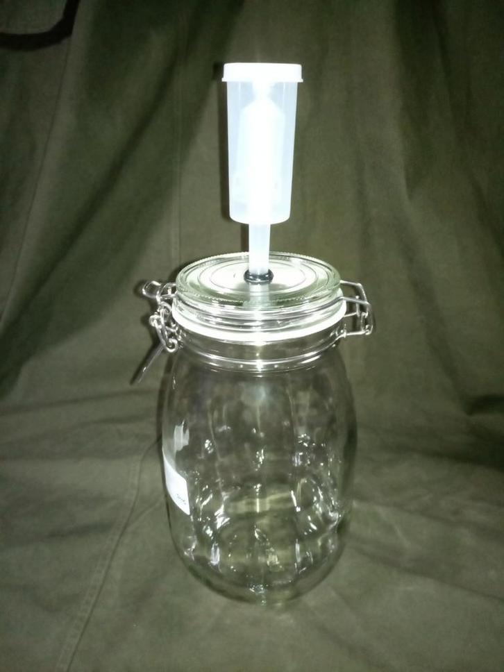 Zuurkoolpot, kefirpot, fermenteren, waterslot, zuurdesem, Huis en Inrichting, Keuken | Potten en Pannen, Nieuw, Pot, Bus of Blik