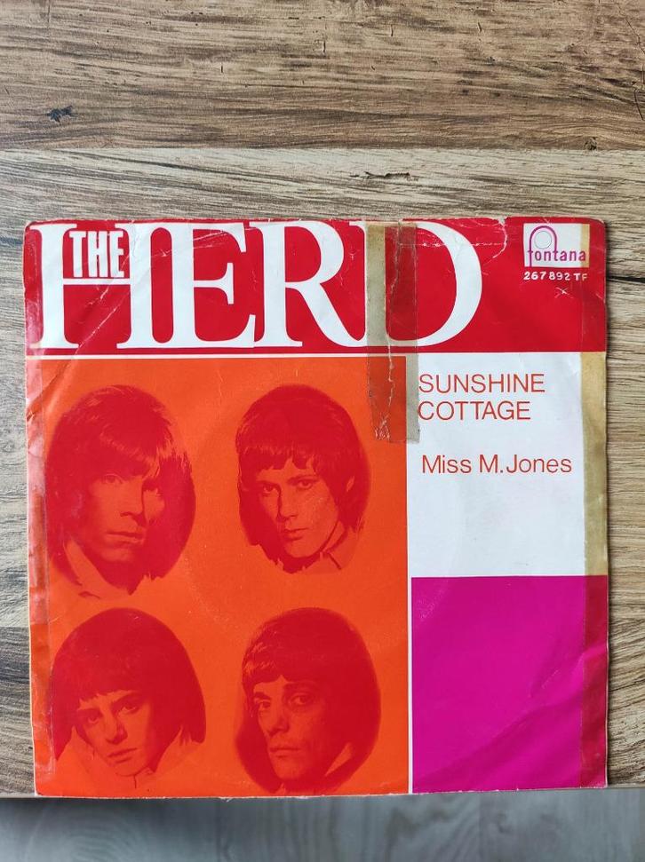 607 - The Herd - deense persing, Cd's en Dvd's, Vinyl Singles, Gebruikt, Single, Pop, 7 inch, Verzenden