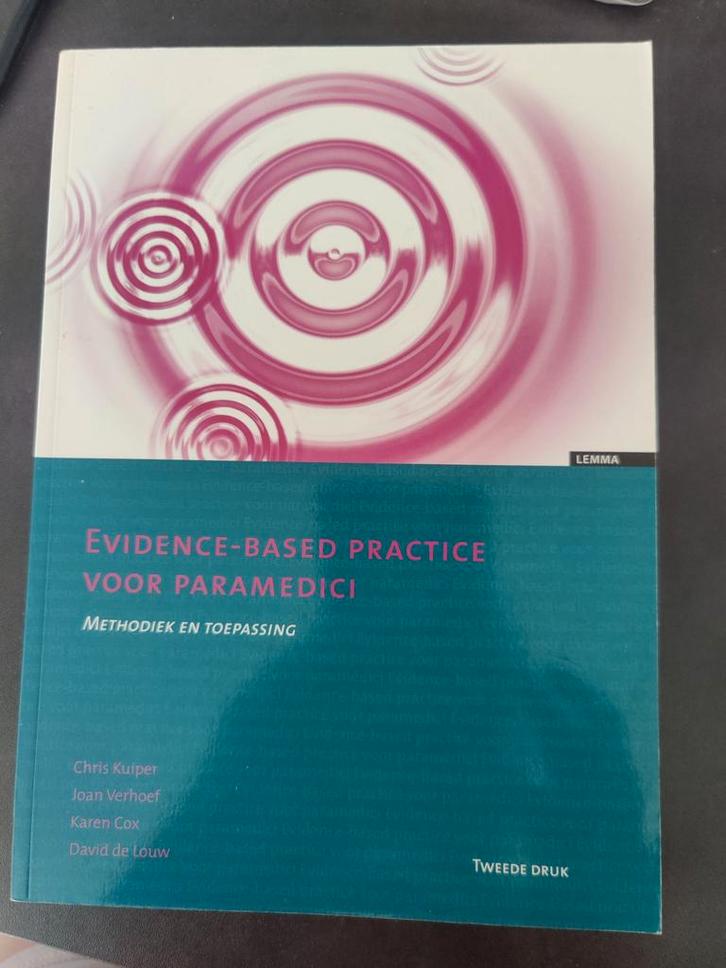 Evidence-Based Practice voor Paramedici, Boeken, Studieboeken en Cursussen, Gelezen, HBO, Ophalen of Verzenden