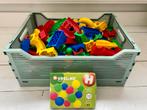 Hubelino Knikkerbaan - Veel Onderdelen! Combineren met duplo, Ophalen of Verzenden, Zo goed als nieuw, Overige merken
