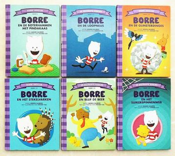 6 Borre boekjes Groep 1/2 in zeer goede staat beschikbaar voor biedingen