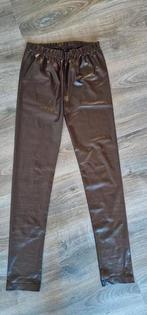 Nieuw bruine leather look legging maat S/M, Bruin, Nieuw, Maat 40/42 (M), Legging