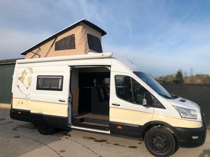 Buscamper 4pers Vastbed + Hefbed OFF GRID 2019/2022 mooi!, Caravans en Kamperen, Campers, Particulier, tot en met 4, Buscamper of Camperbus