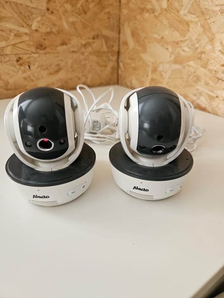 2x Alecto DVM-200 Babyfoon camera's, Kinderen en Baby's, Babyfoons, Ophalen of Verzenden, Gebruikt, 250 meter of meer, Camera