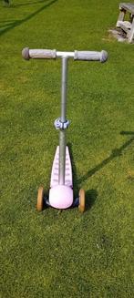 Roze Driewieler Step - Verstelbaar & Anti-Slip, Fietsen en Brommers, Steps, Ophalen, Gebruikt, Gewone step