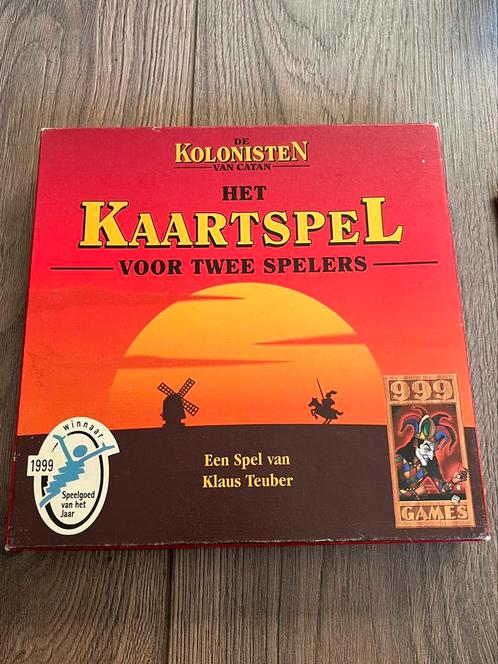 Kolonisten van catan kaartspel, Hobby en Vrije tijd, Gezelschapsspellen | Kaartspellen, Zo goed als nieuw, Ophalen of Verzenden