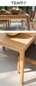 Team 7 Mylon Tafel - Nieuw - Kernbeukenhout, Huis en Inrichting, Tafels | Eettafels, Ophalen, Tijdloos design, Nieuw, 50 tot 100 cm