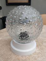 Vintage bubbelglas plaffoniere, Ophalen of Verzenden, Gebruikt, Glas, Jaren 50