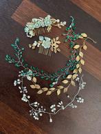 Mooie haar sieraden bruid bruiloft, Kleding | Dames, Trouwkleding en Trouwaccessoires, Ophalen of Verzenden, Gedragen, Wit, Accessoires