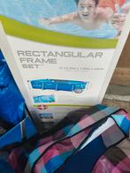 Zwembad met filter - Intex Frame Set, Minder dan 80 cm, Ophalen of Verzenden, Opzetzwembad, 200 tot 400 cm