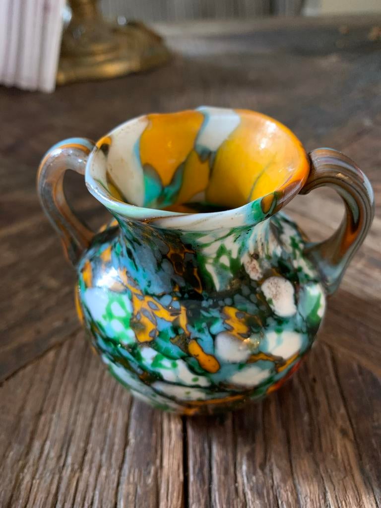 Kleurrijke Murano Vaas, Ophalen of Verzenden