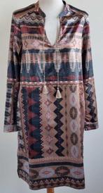 Expresso bruin jurkje met Azteken print mt. 38, Maat 38/40 (M), Bruin, Expresso, Ophalen of Verzenden