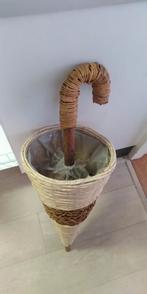 Rieten Plantenbak Paraplu Vorm, Huis en Inrichting, Woonaccessoires | Paraplubakken, Ophalen, Gebruikt, Riet