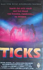 Ticks - VHS - FV Exclusief #9411, Cd's en Dvd's, VHS | Film, Vanaf 16 jaar, Ophalen of Verzenden, Zo goed als nieuw, Horror