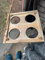 Houten plantenhanger met touw, Ophalen of Verzenden, Gebruikt