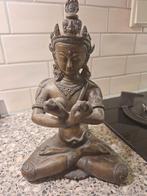 Zeer zware bronzen Boedha., Huis en Inrichting, Woonaccessoires | Boeddhabeelden, Ophalen of Verzenden