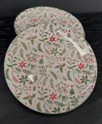Siaki Collection Bord 19cm - Kerst Design, Ophalen of Verzenden