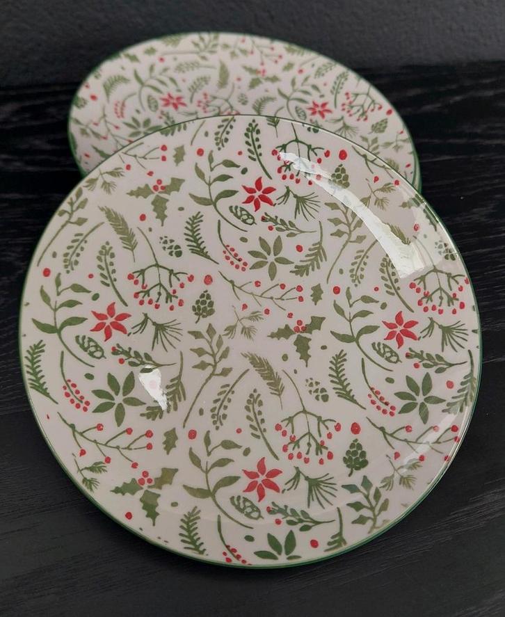 Siaki Collection Bord 19cm - Kerst Design, Huis en Inrichting, Keuken | Servies, Ophalen of Verzenden