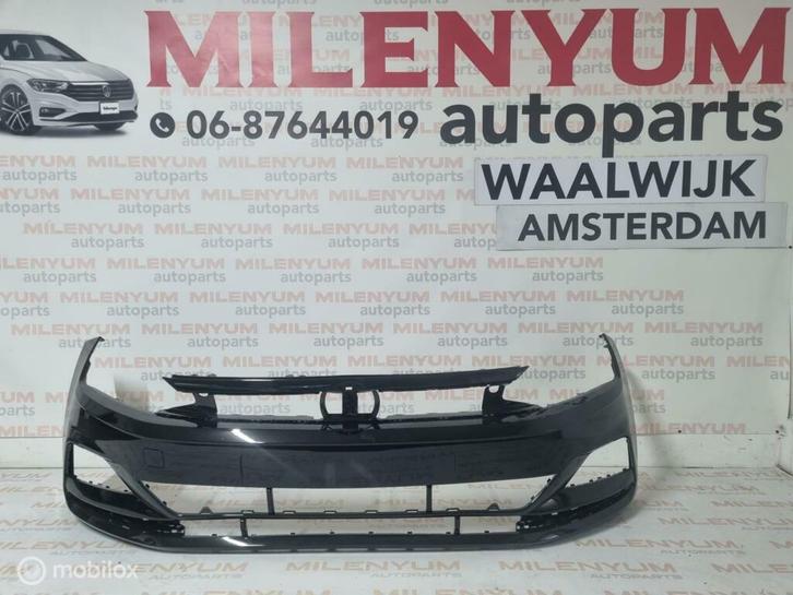 VOLKSWAGEN POLO 2G BUMPER NIEUW (2017-2021) LC9X, Auto-onderdelen, Carrosserie en Plaatwerk, Bumper, Volkswagen, Voor, Nieuw, Ophalen of Verzenden