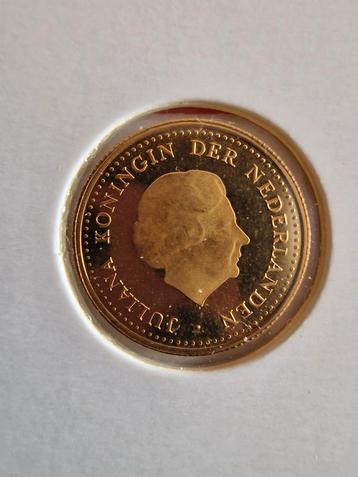 Gouden 50 gulden munten Nederlandse Antillen Prooflike.  beschikbaar voor biedingen