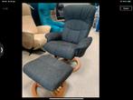 Prominent relax stoel relaxfauteuil gratis bezorgd, Stof, Ophalen of Verzenden, Zo goed als nieuw