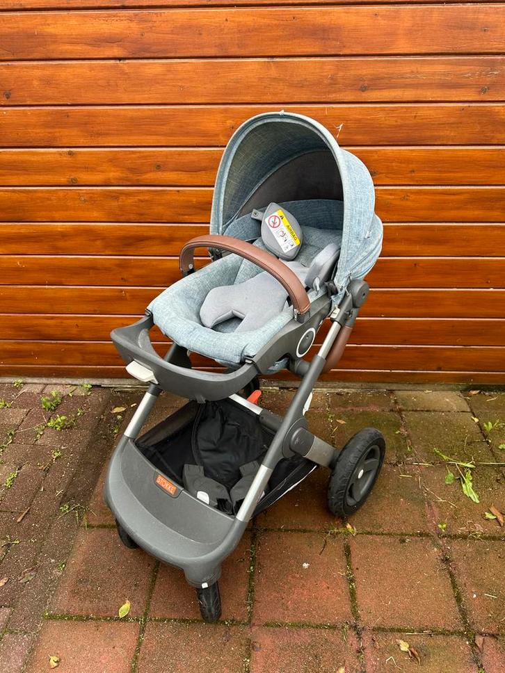 Stokke Trailz 3-in-1 Complete Set, Kinderen en Baby's, Kinderwagens en Combinaties, Zo goed als nieuw, Combiwagen, Overige merken
