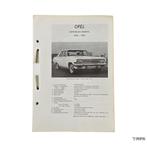 Kluwer | Opel Kapitan / Admiral | 1966-1968 | NL, Ophalen of Verzenden