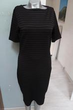 WE prachtige zwarte jurk mooie stof M, Maat 38/40 (M), Verzenden, WE, Zwart